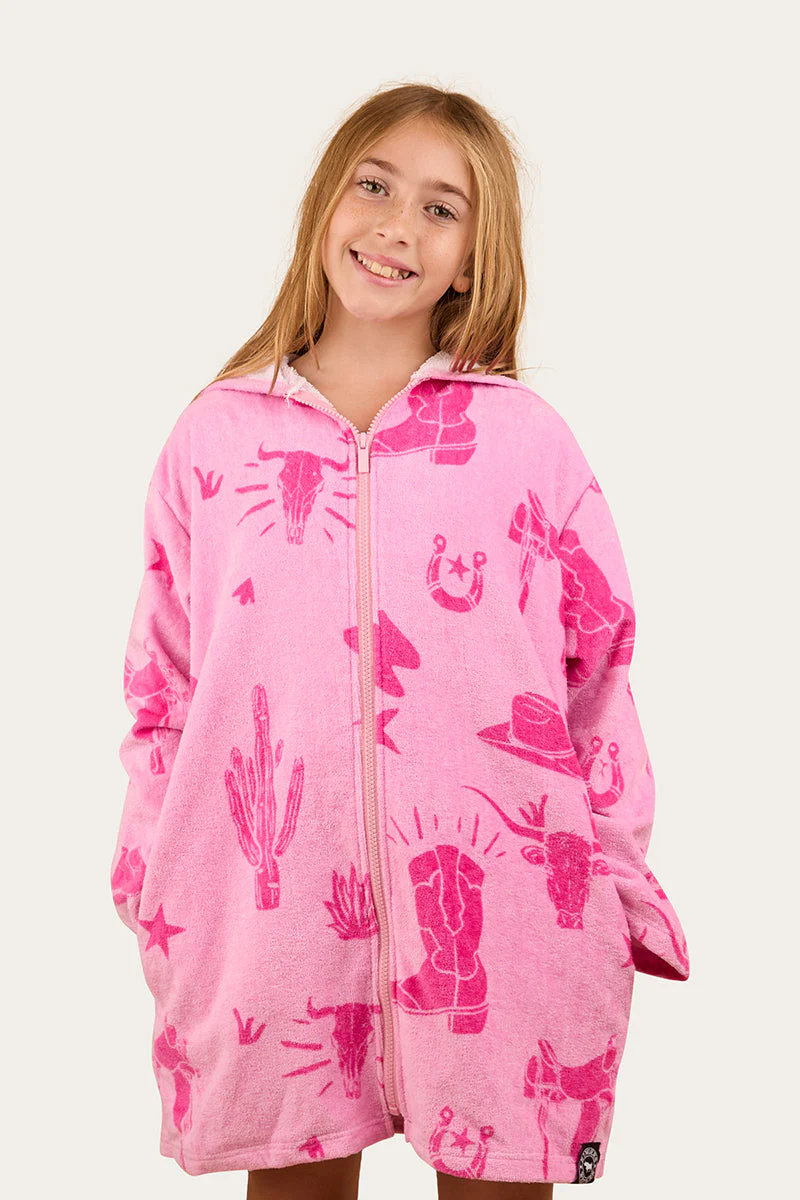 Boot Scootin Kids Zip Through Towel - Image 10