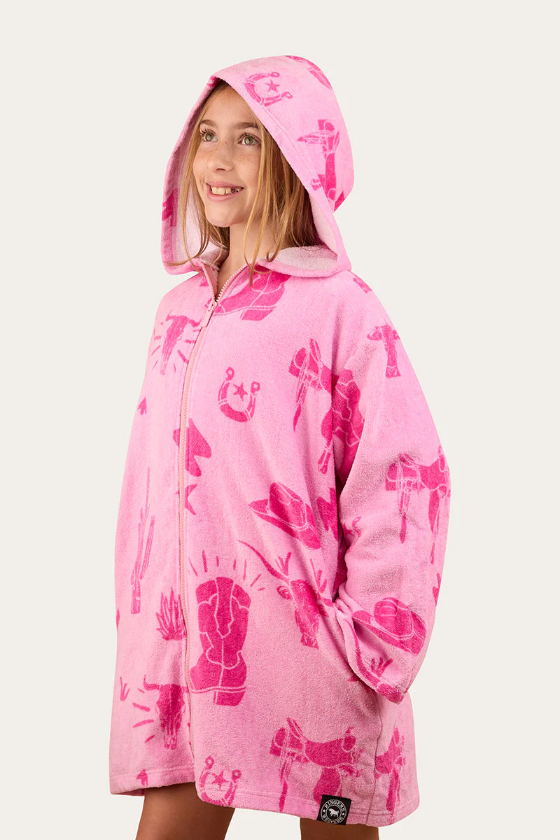 Boot Scootin Kids Zip Through Towel - Image 11