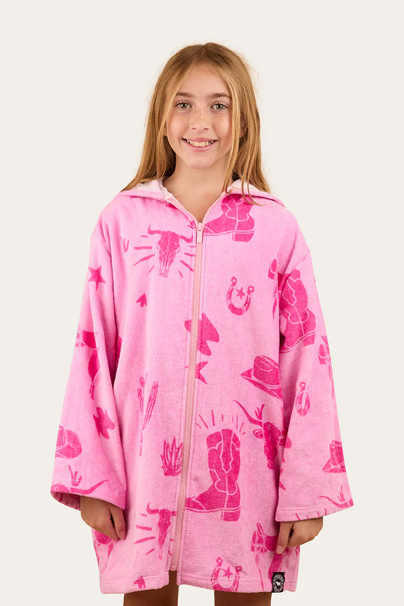 Boot Scootin Kids Zip Through Towel - Image 13