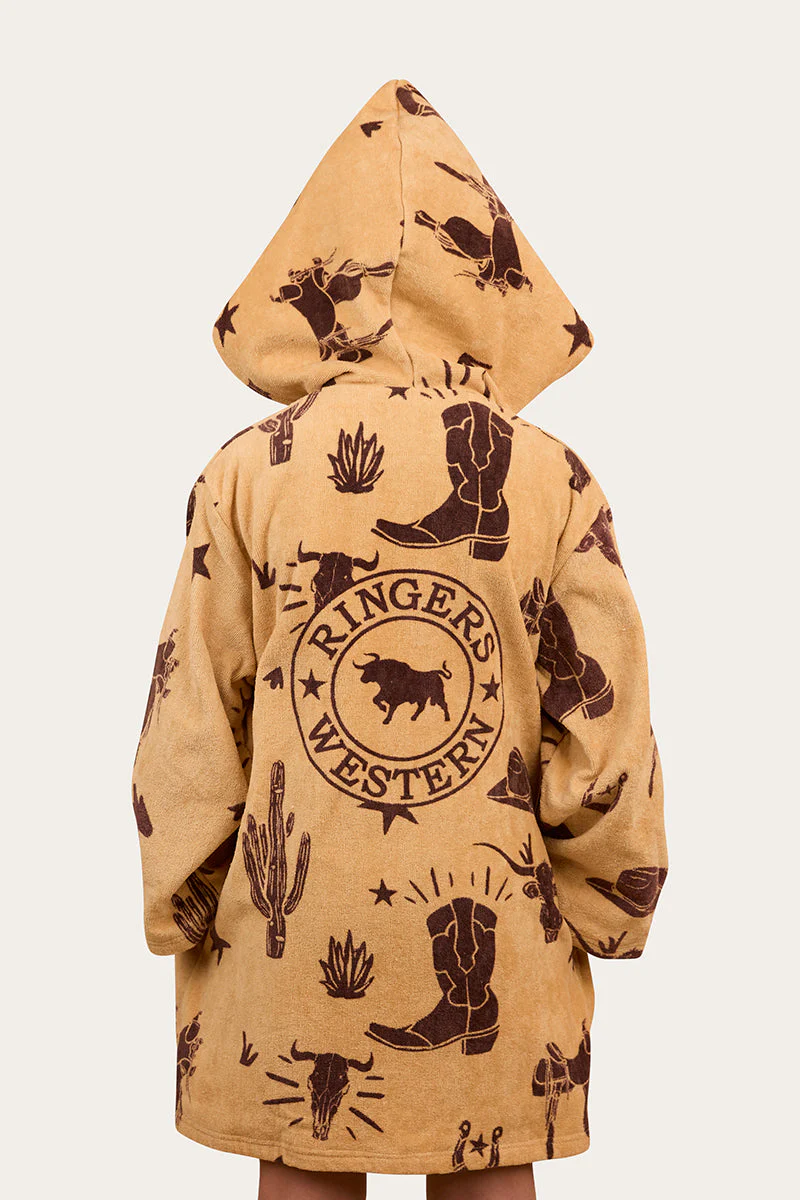 Boot Scootin Kids Zip Through Towel - Image 3