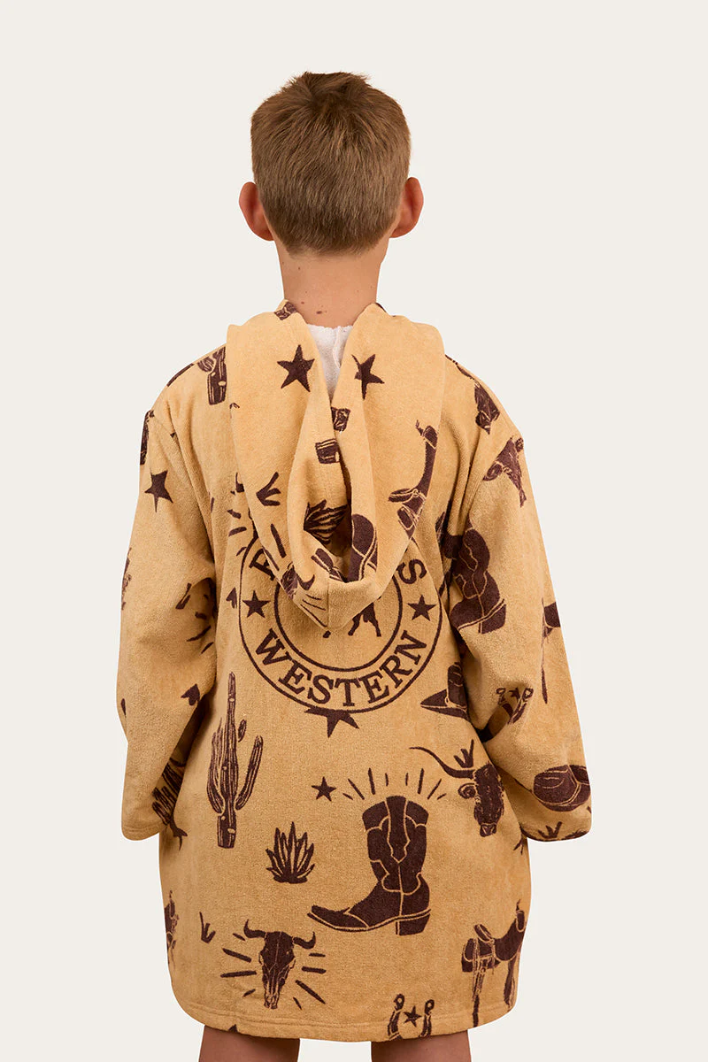 Boot Scootin Kids Zip Through Towel - Image 5