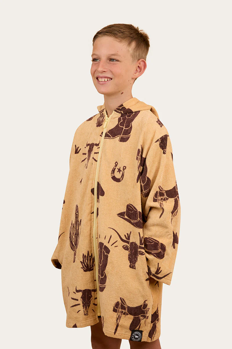 Boot Scootin Kids Zip Through Towel - Image 6