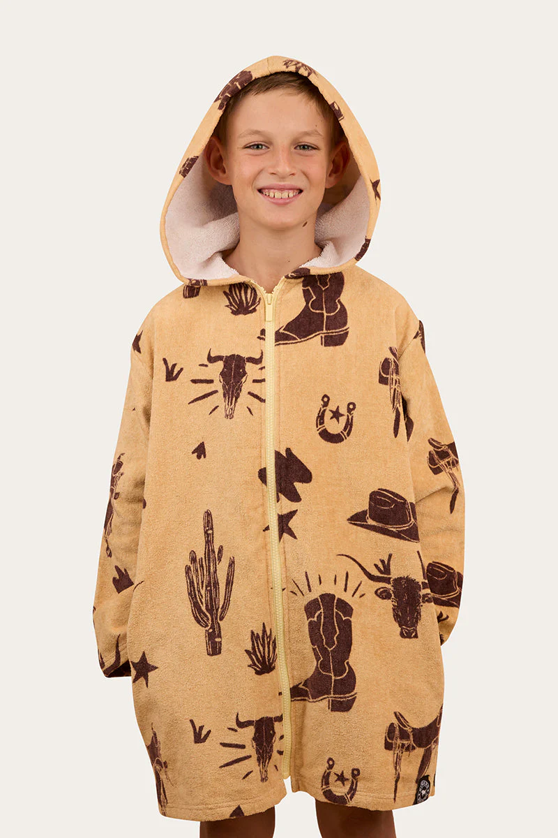 Boot Scootin Kids Zip Through Towel - Image 7