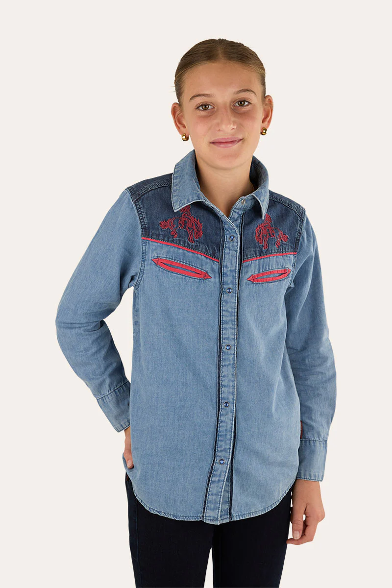 Cindy Kids Western Shirt - Image 3