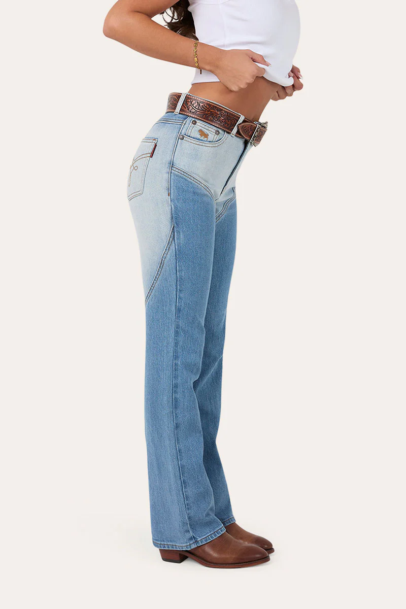 Francesca High Rise Bootleg Western Jean - Image 6