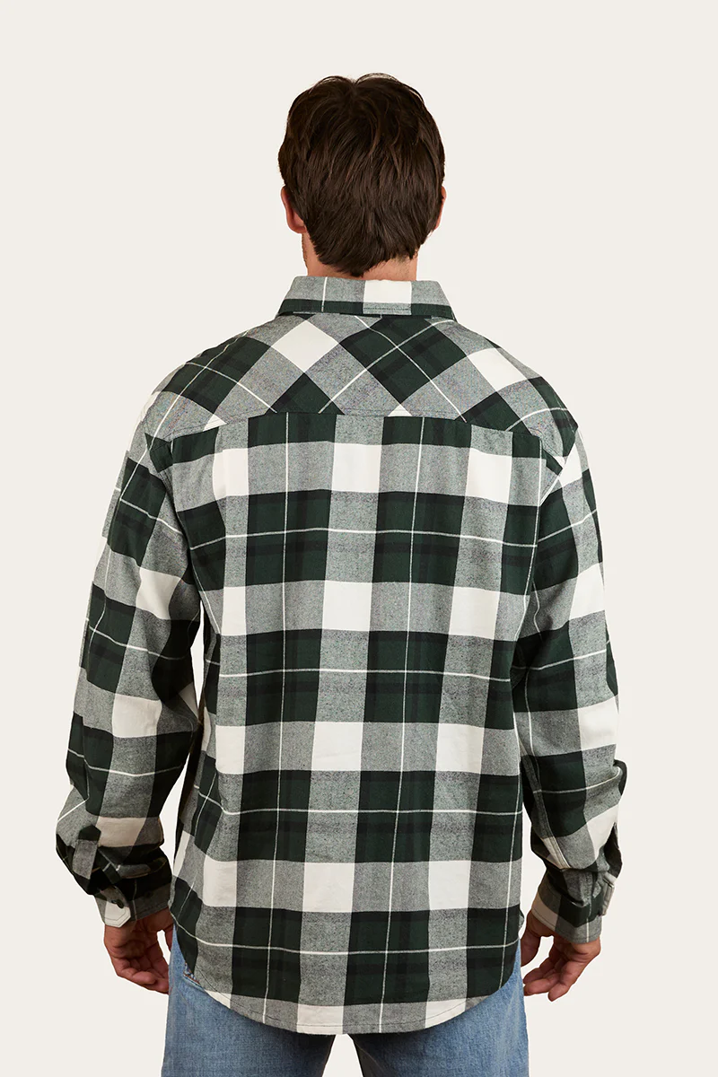 Kingswood Mens Half Button Flannel - Image 6