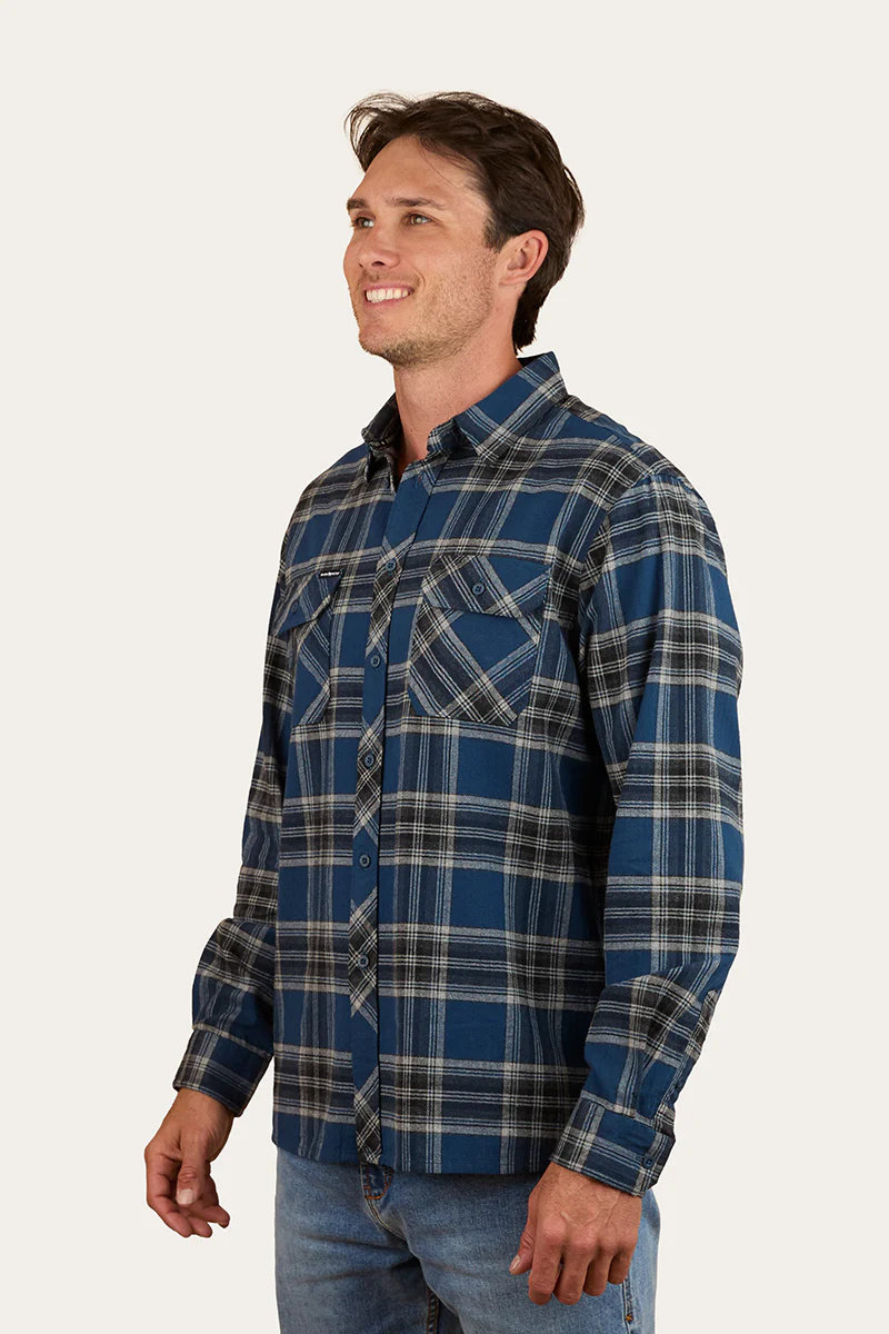 Nambour Mens Full Button Flannel - Image 3