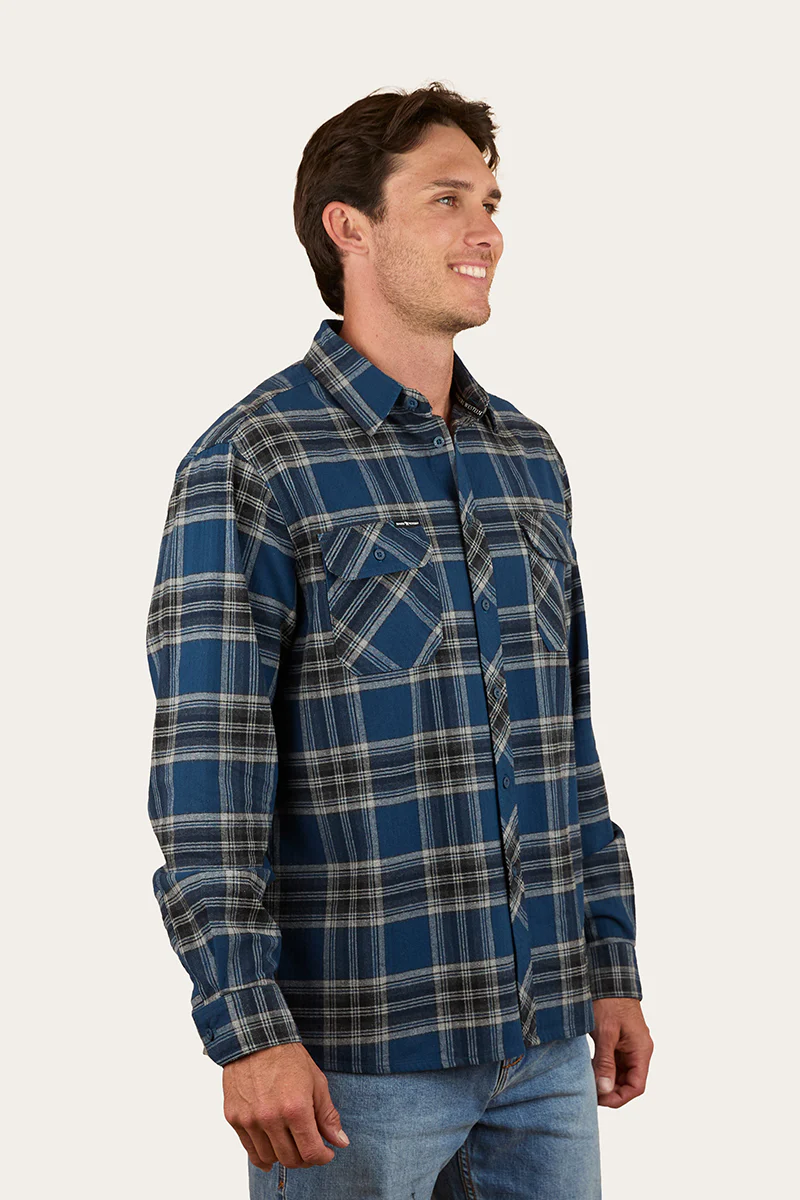 Nambour Mens Full Button Flannel - Image 5