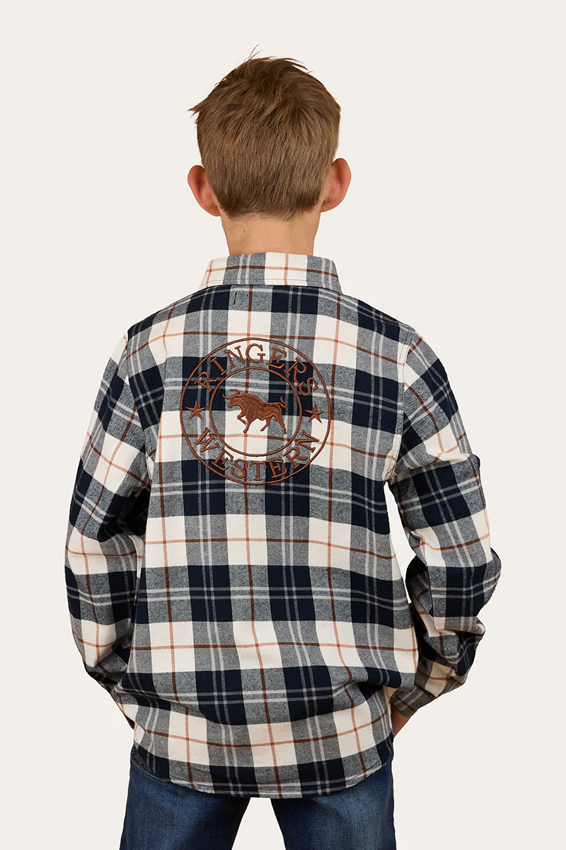 Rory Kids Flannel Shirt - Image 10