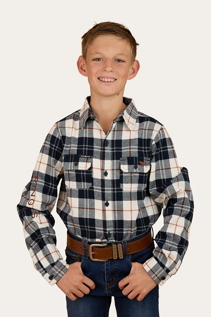 Rory Kids Flannel Shirt - Image 11