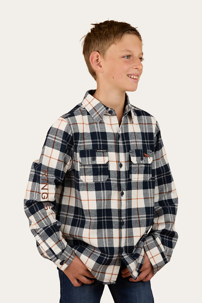 Rory Kids Flannel Shirt - Image 16