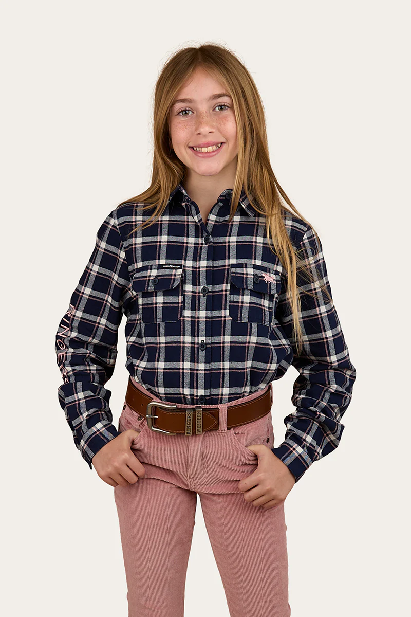 Rory Kids Flannel Shirt - Image 4