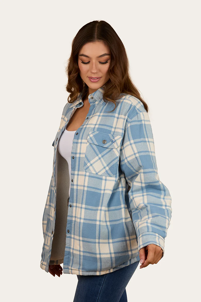 Sadie Womens Sherpa Flannel - Image 4