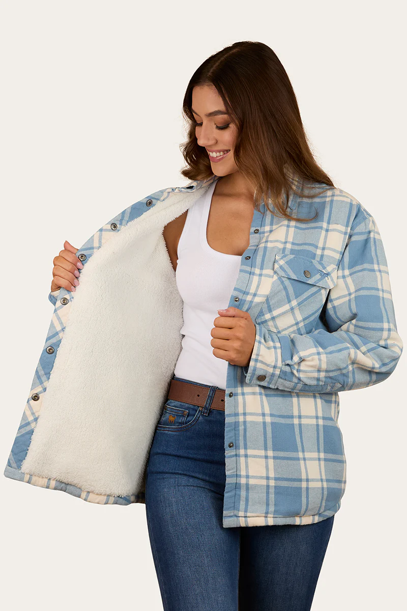 Sadie Womens Sherpa Flannel - Image 8