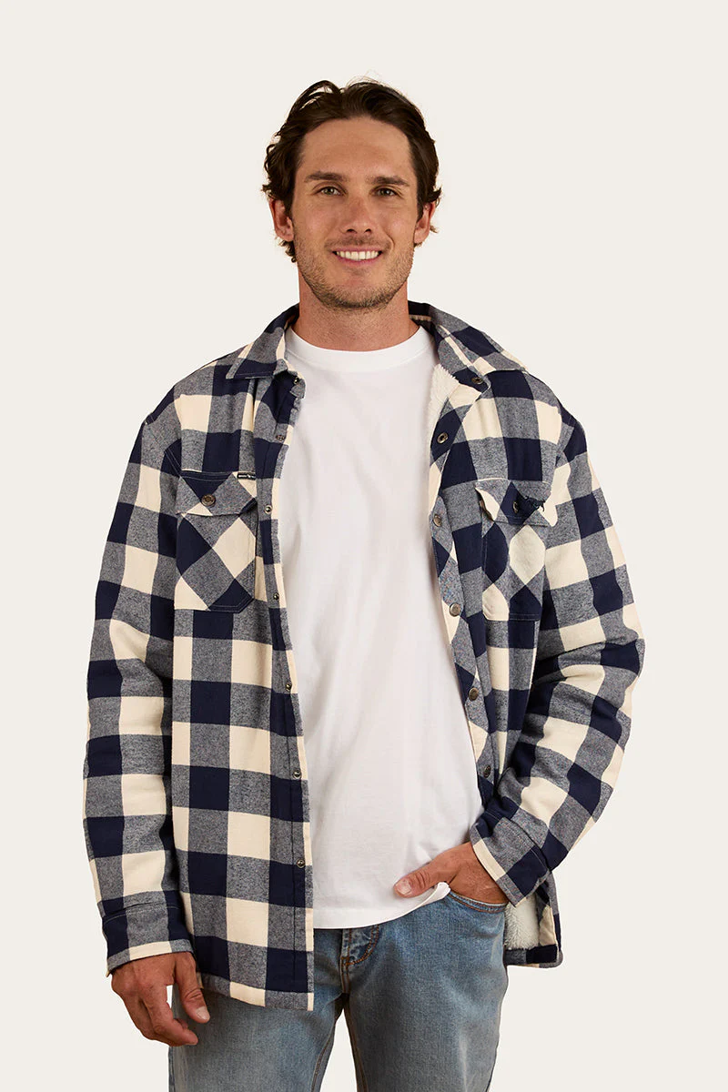 Sawyer Mens Sherpa Flannel - Image 13