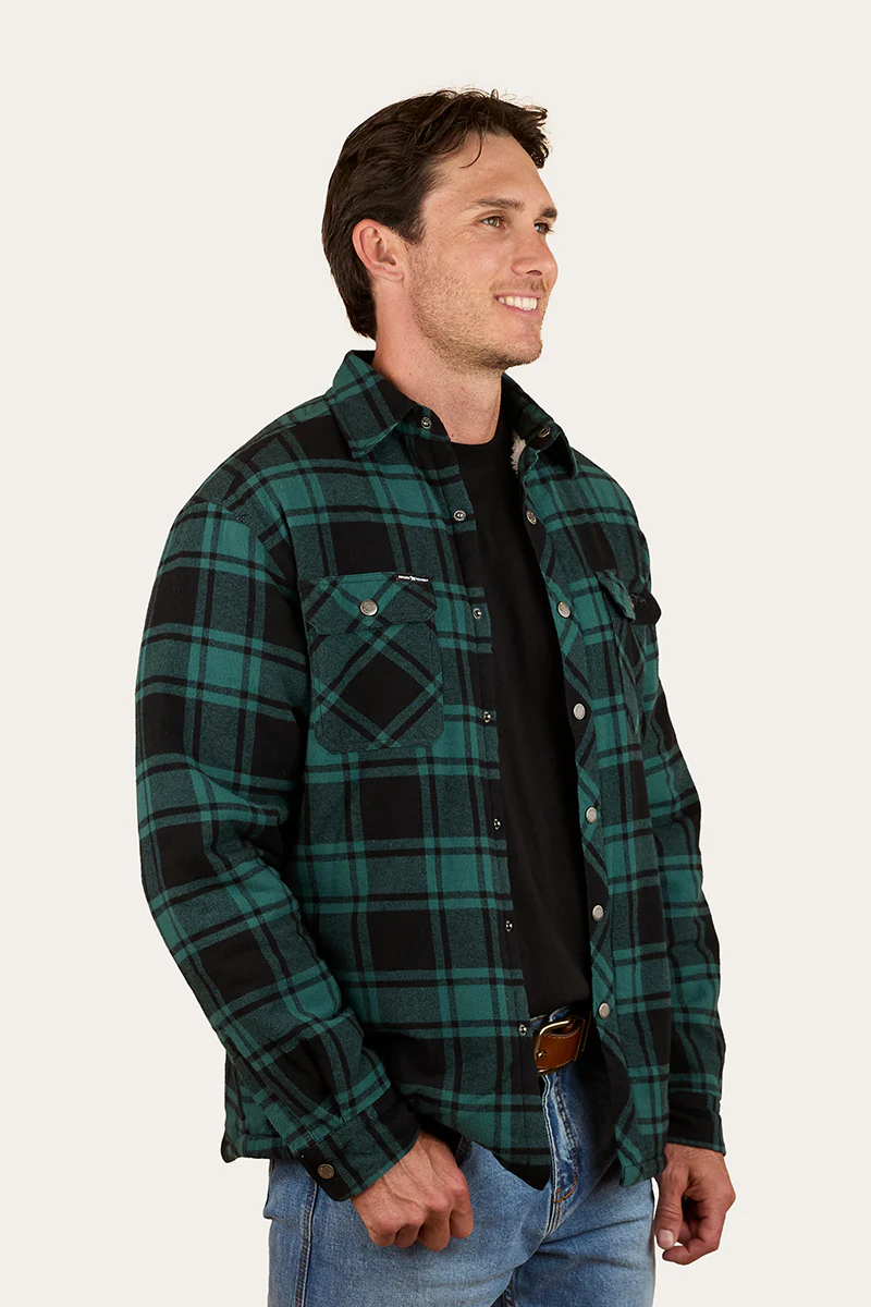 Sawyer Mens Sherpa Flannel - Image 17
