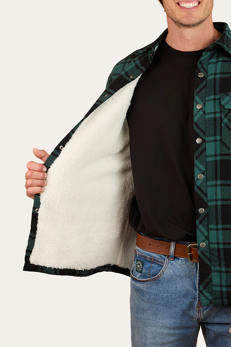 Sawyer Mens Sherpa Flannel - Image 18