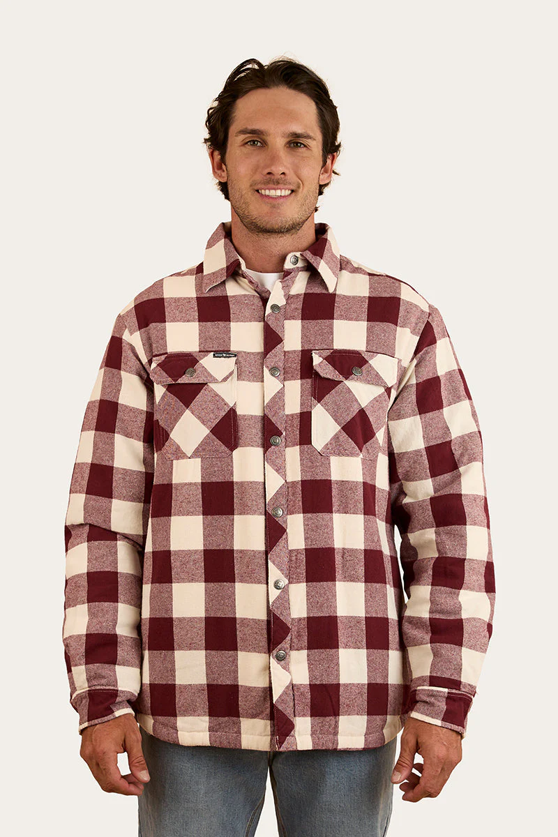 Sawyer Mens Sherpa Flannel - Image 4