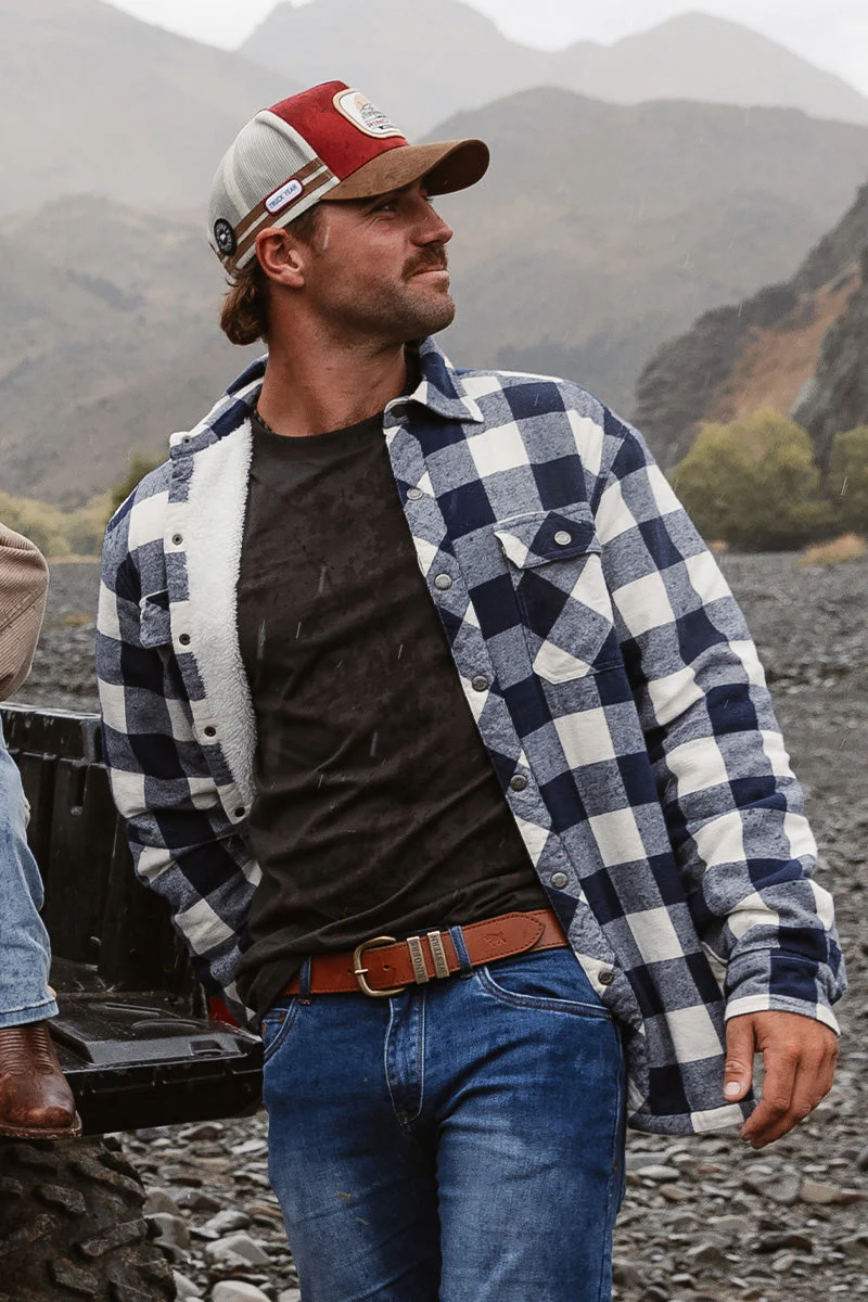 Sawyer Mens Sherpa Flannel - Image 9