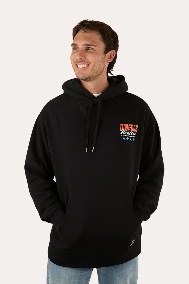 Stickin Together Mens Pullover Hoodie - Image 4