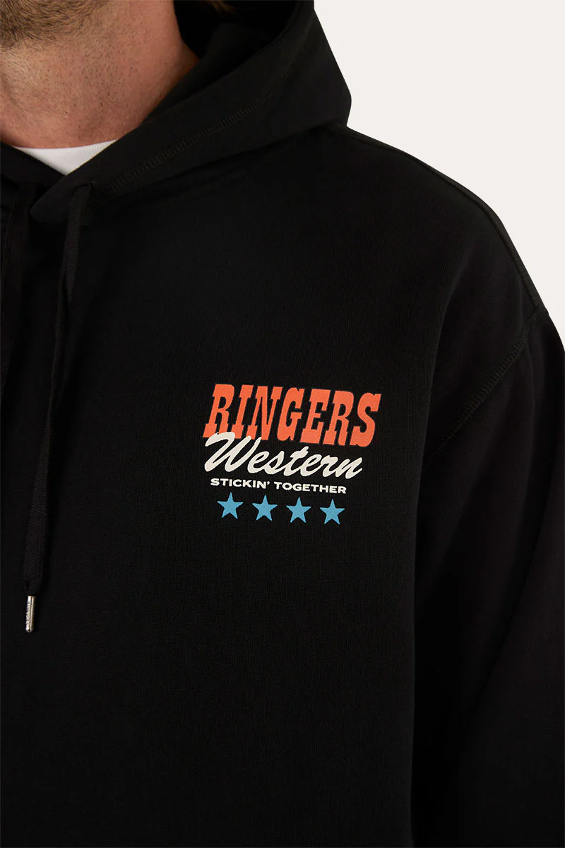 Stickin Together Mens Pullover Hoodie - Image 5