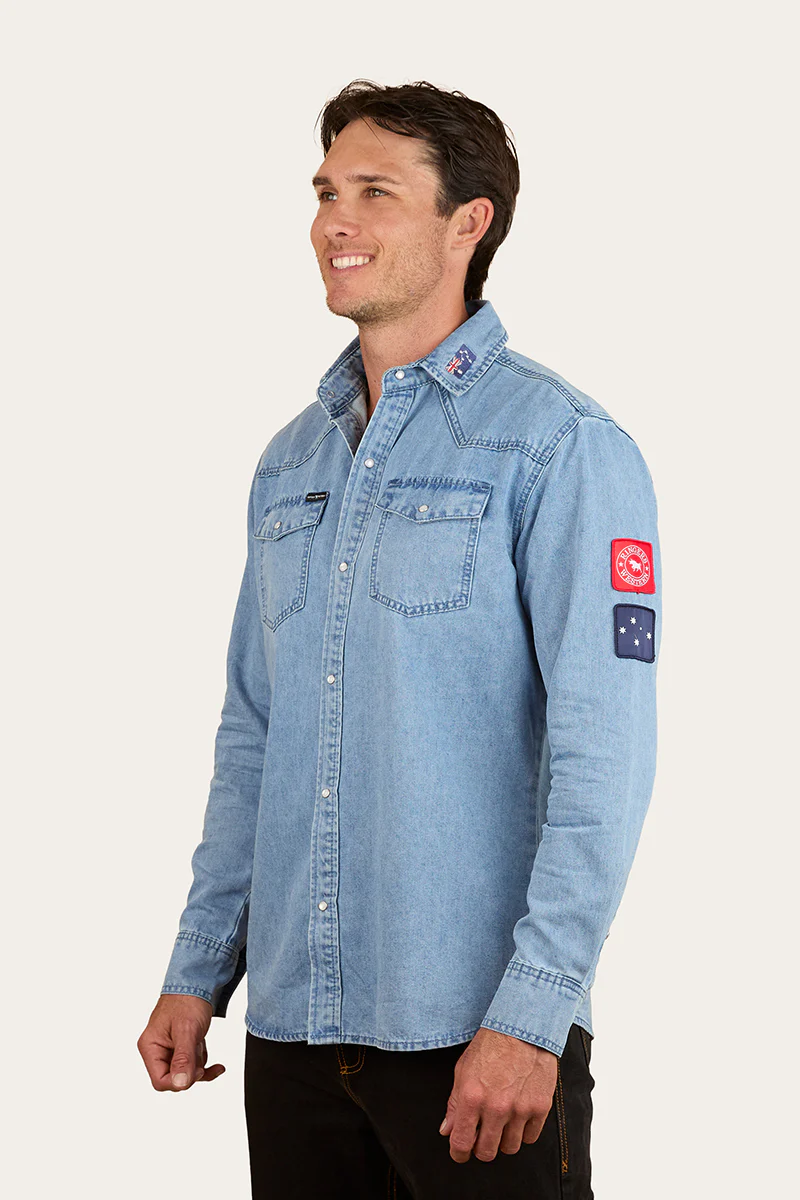 Young and Free Mens Western Shirt - Image 4