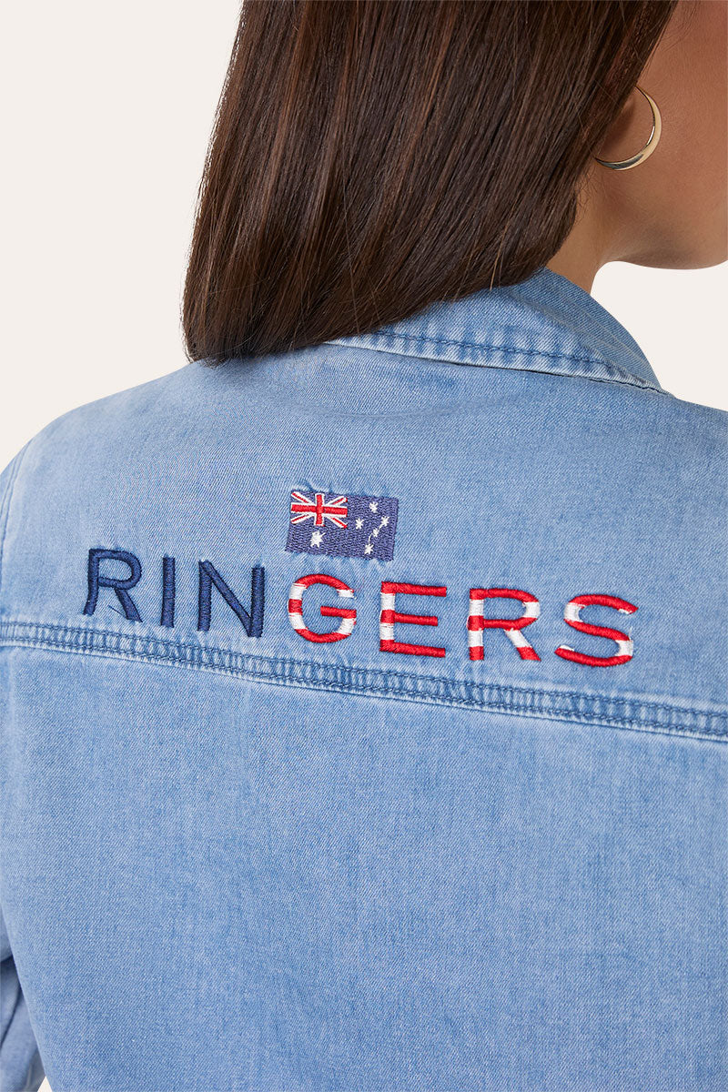 Young and Free Womens Western Shirt - Image 4