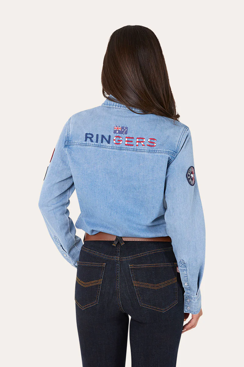 Young and Free Womens Western Shirt - Image 8